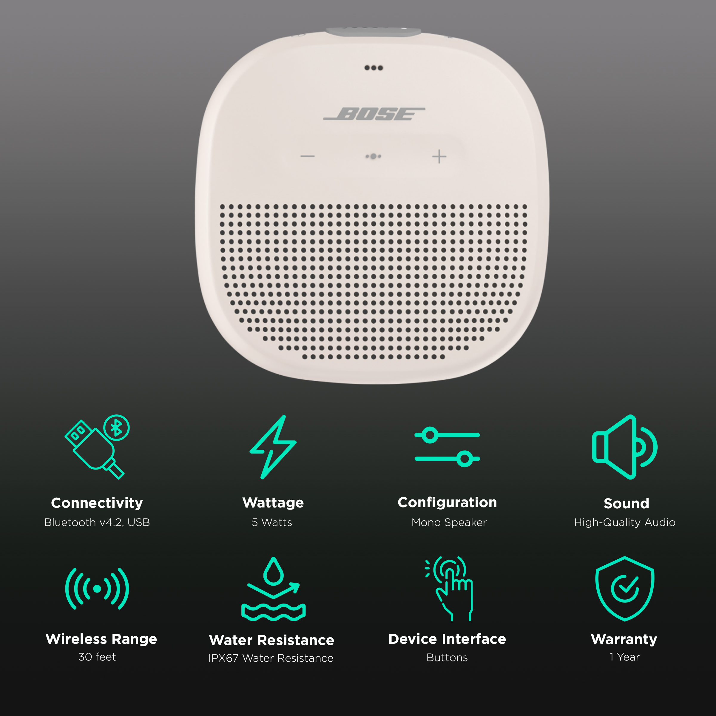 Buy Bose SoundLink Micro 5W Portable Bluetooth Speaker IPX67